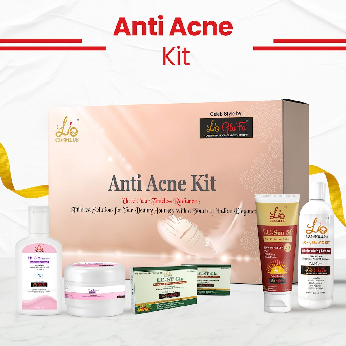 Anti Acne Medicated Treatment Kit (FREE Anti Acne Soap of MRP-190)